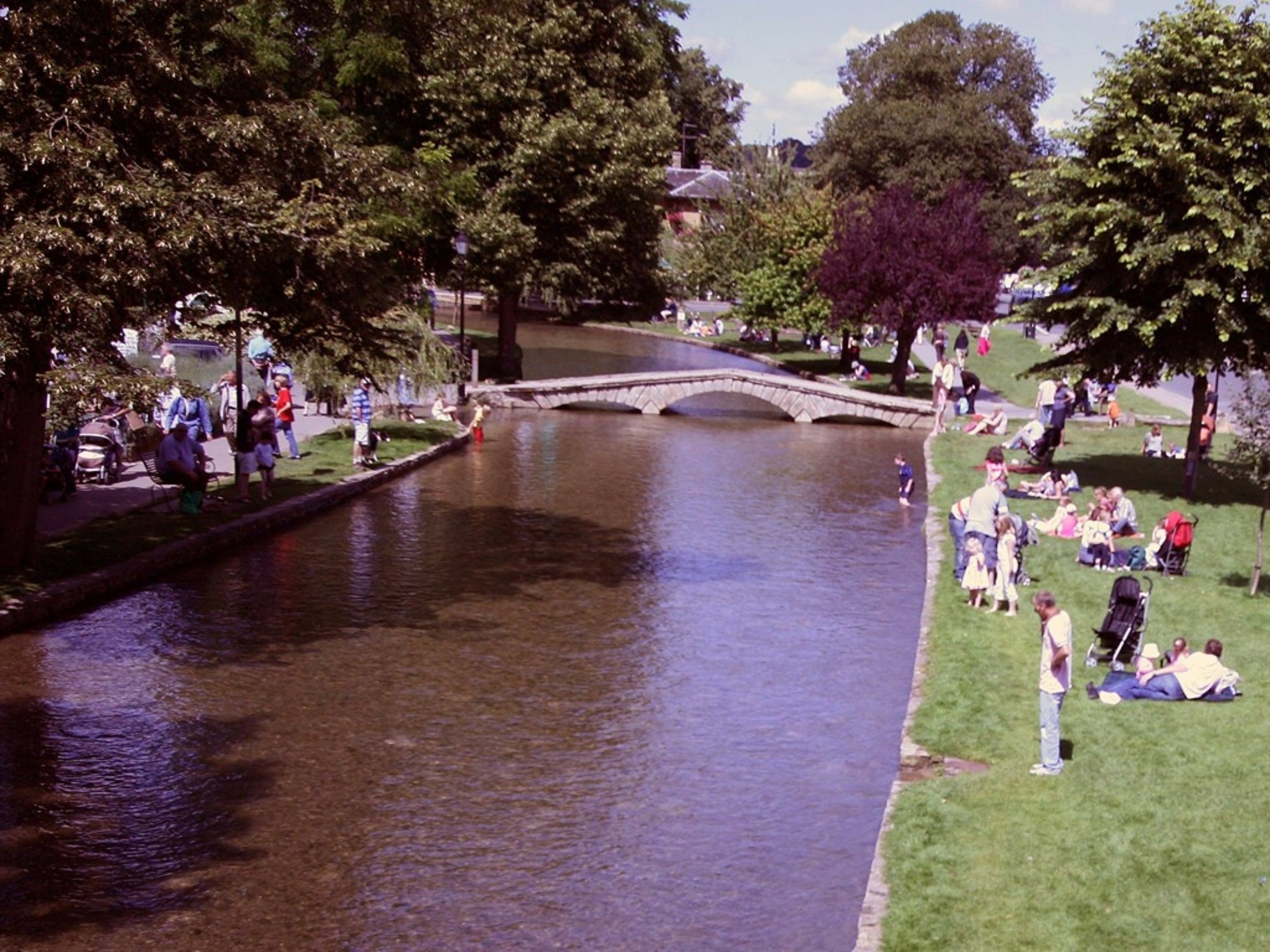 The Lansdowne Guest House Bourton-on-the-Water Luaran gambar The River Wye at Hay-on-Wye